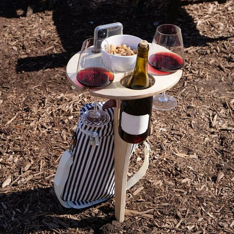 Outdoor Detachable, Foldable Wine Rack