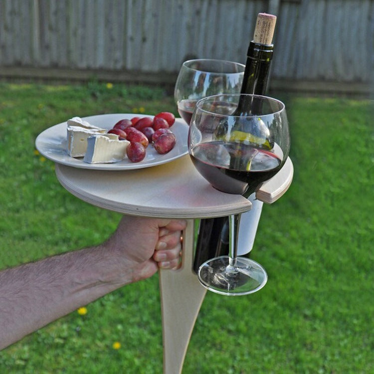 Outdoor Detachable, Foldable Wine Rack
