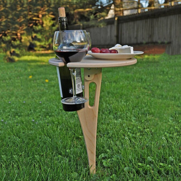 Outdoor Detachable, Foldable Wine Rack